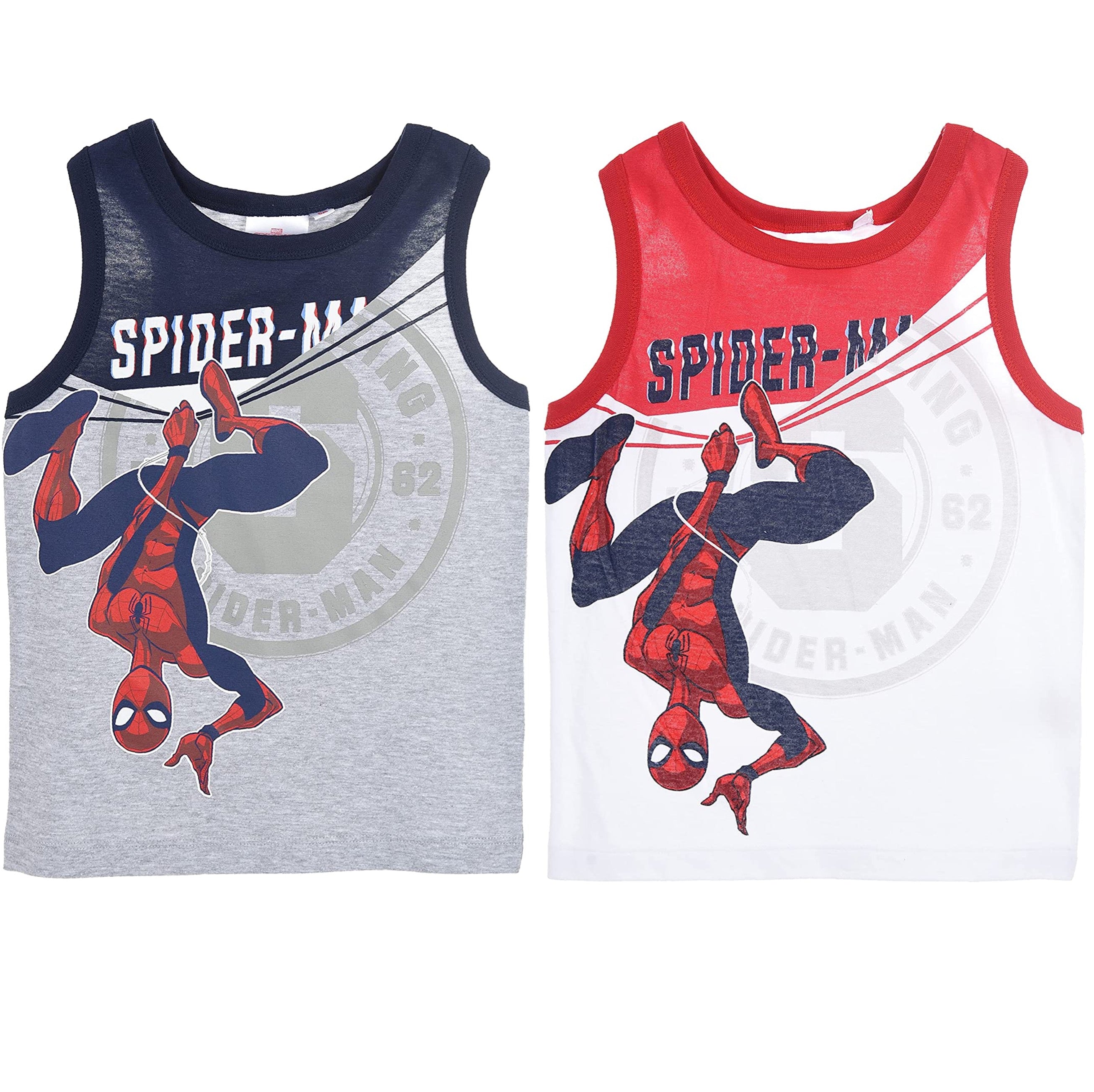 Marvel Avengers Spiderman Basketball Jersey Summer Sleeveless