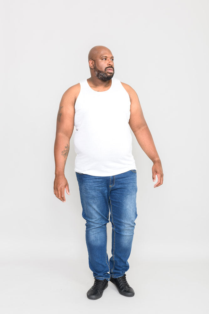 D555 Duke Basic Summer Muscle Vest M-8XL