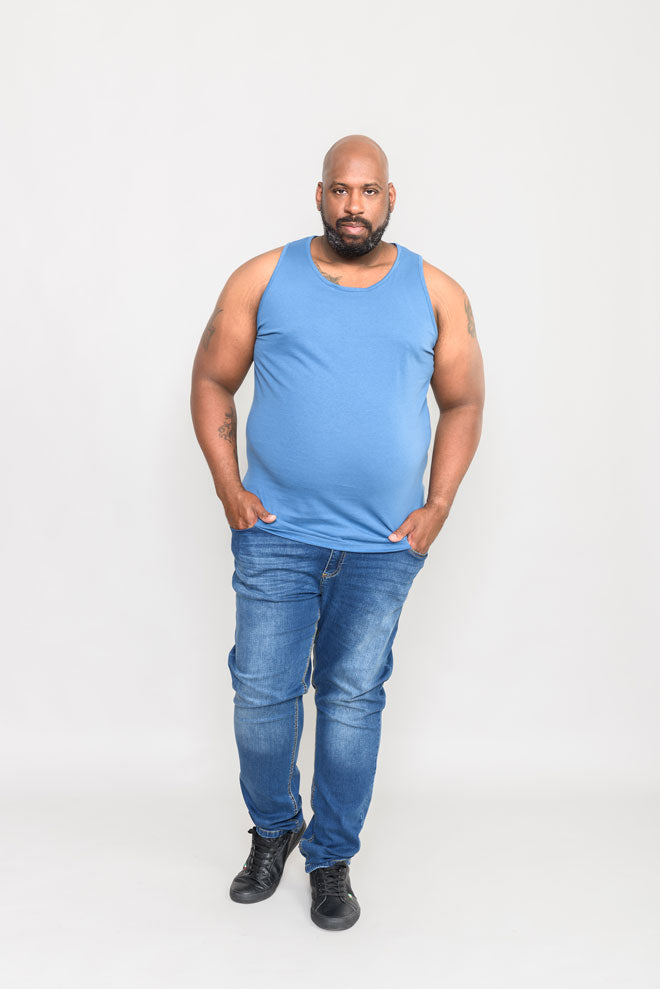 D555 Duke Basic Summer Muscle Vest M-8XL