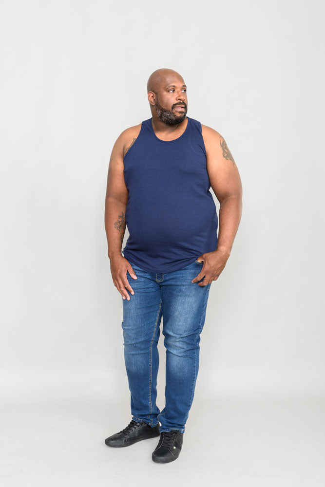 D555 Duke Basic Summer Muscle Vest M-8XL