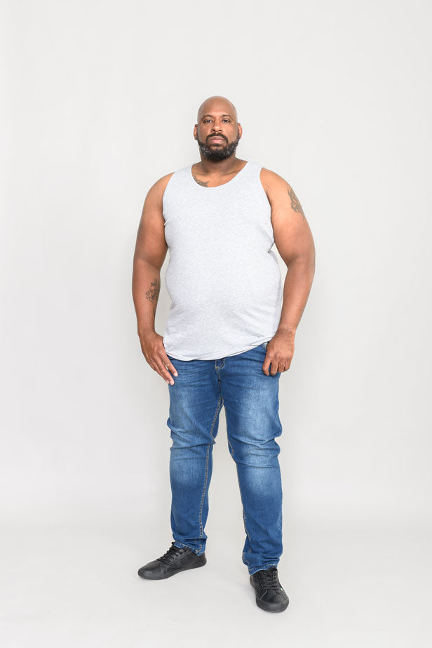 D555 Duke Basic Summer Muscle Vest M-8XL