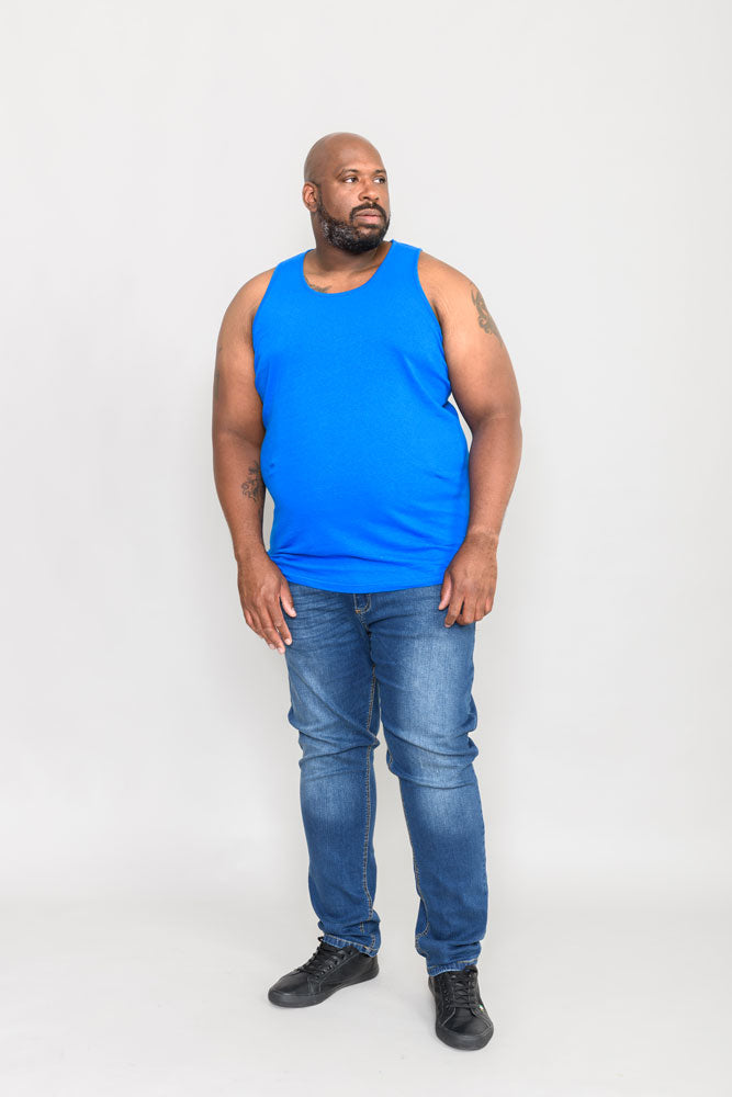 D555 Duke Basic Summer Muscle Vest M-8XL