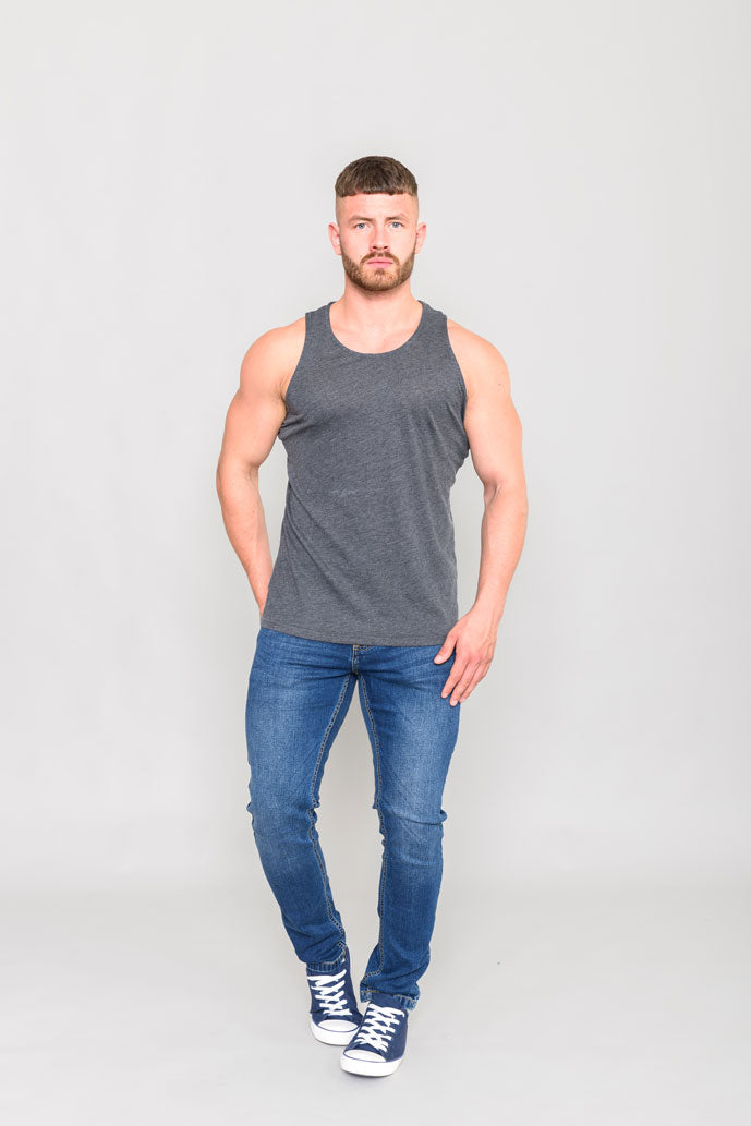 D555 Duke Basic Summer Muscle Vest M-8XL