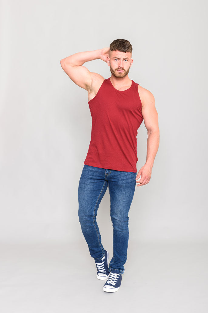 D555 Duke Basic Summer Muscle Vest M-8XL