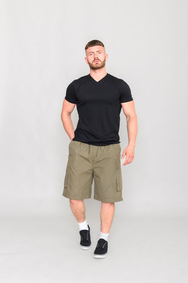 Duke D555 V-Neck Cotton Short Sleeve T-Shirt