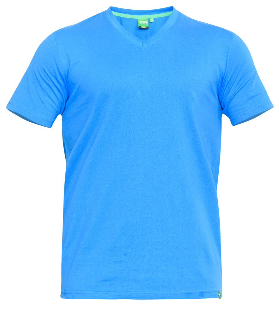 Duke D555 V-Neck Cotton Short Sleeve T-Shirt