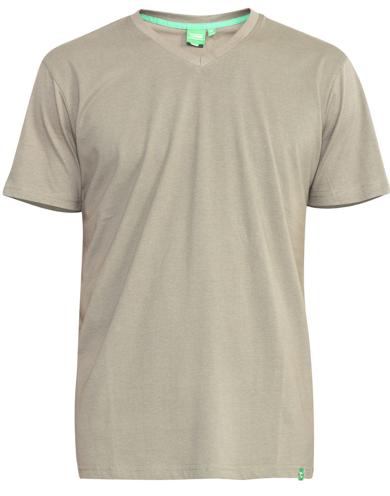 Duke D555 V-Neck Cotton Short Sleeve T-Shirt