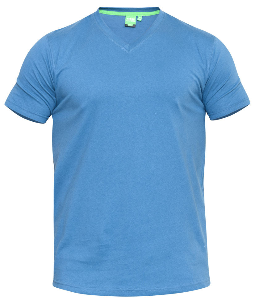 Duke D555 V-Neck Cotton Short Sleeve T-Shirt