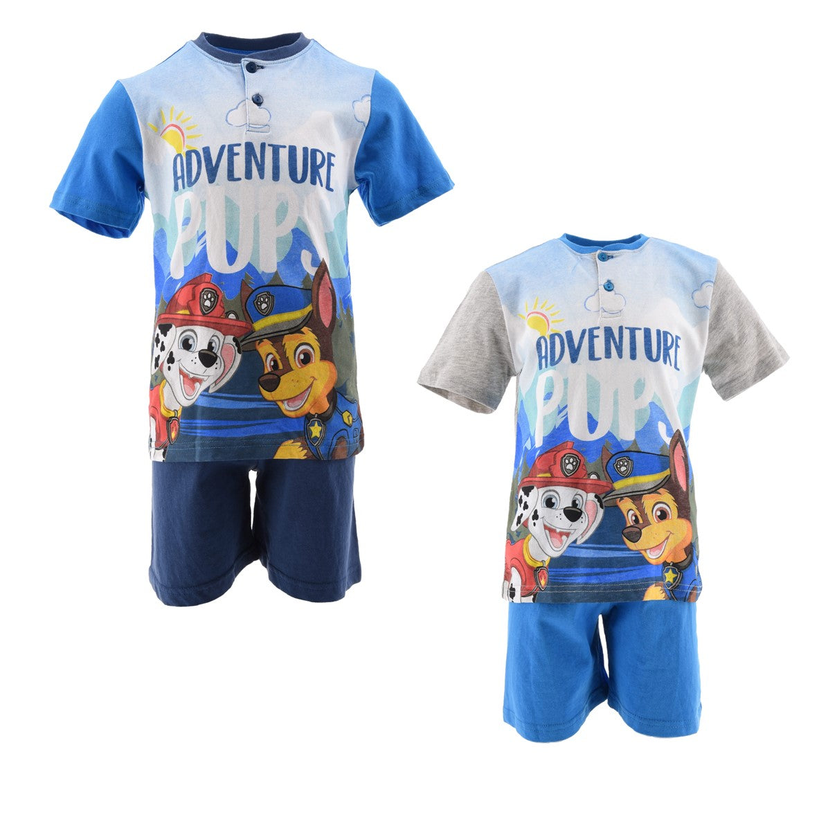 Paw Patrol Pyjamas Short Sleeve T-shirt and Shorts Pyjama Set