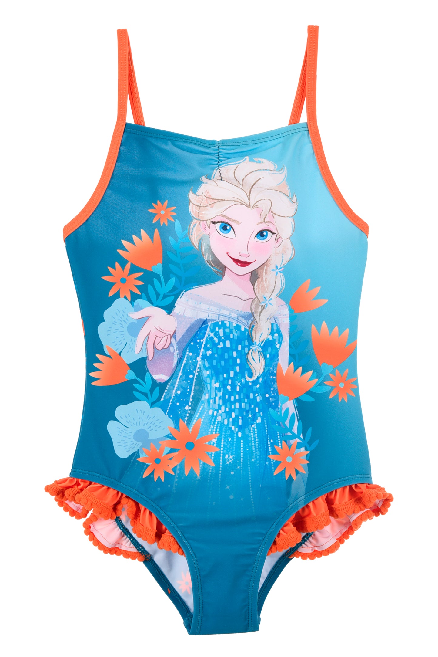 Disney Frozen Swimming Costume Elsa One-Piece Swimsuit