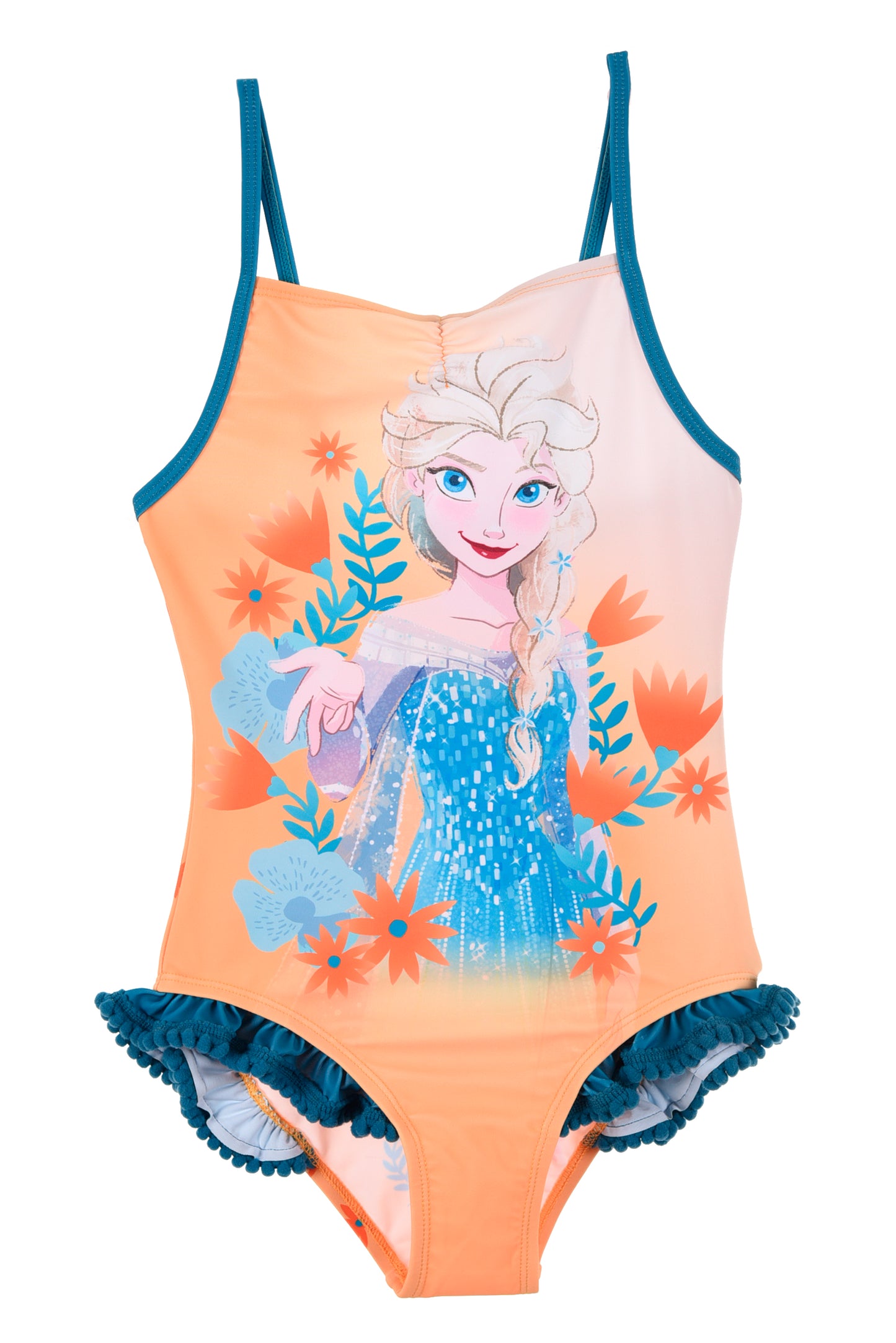 Disney Frozen Swimming Costume Elsa One-Piece Swimsuit