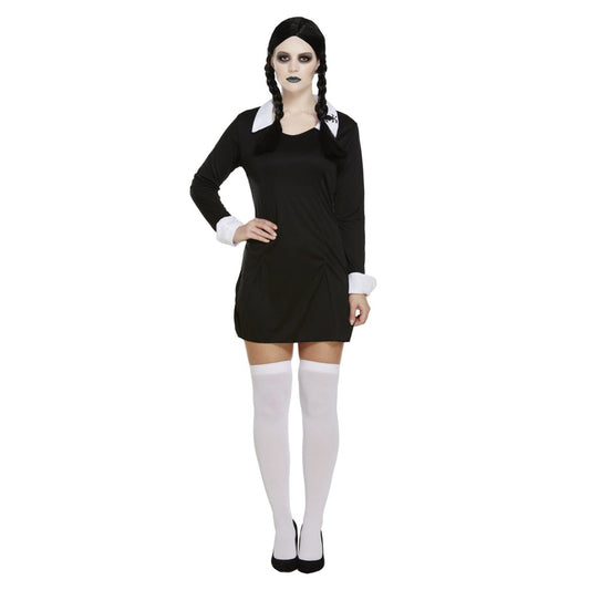 Wednesday Addams Scary Daughter Costume