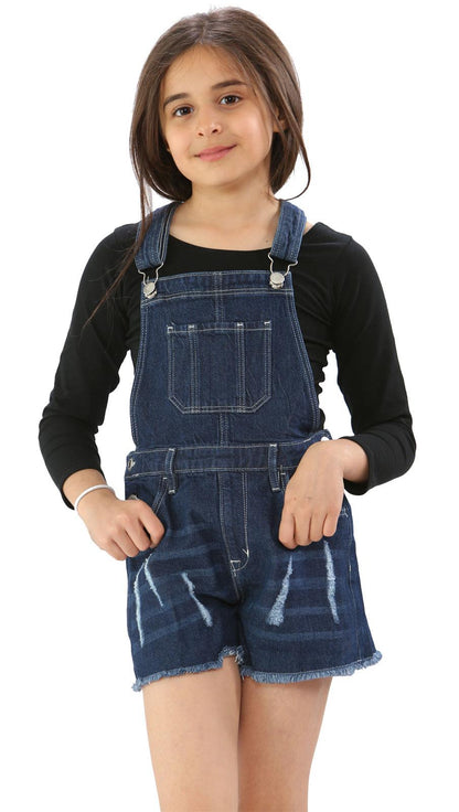 Denim Dungaree Short & Long Length Jumpsuit