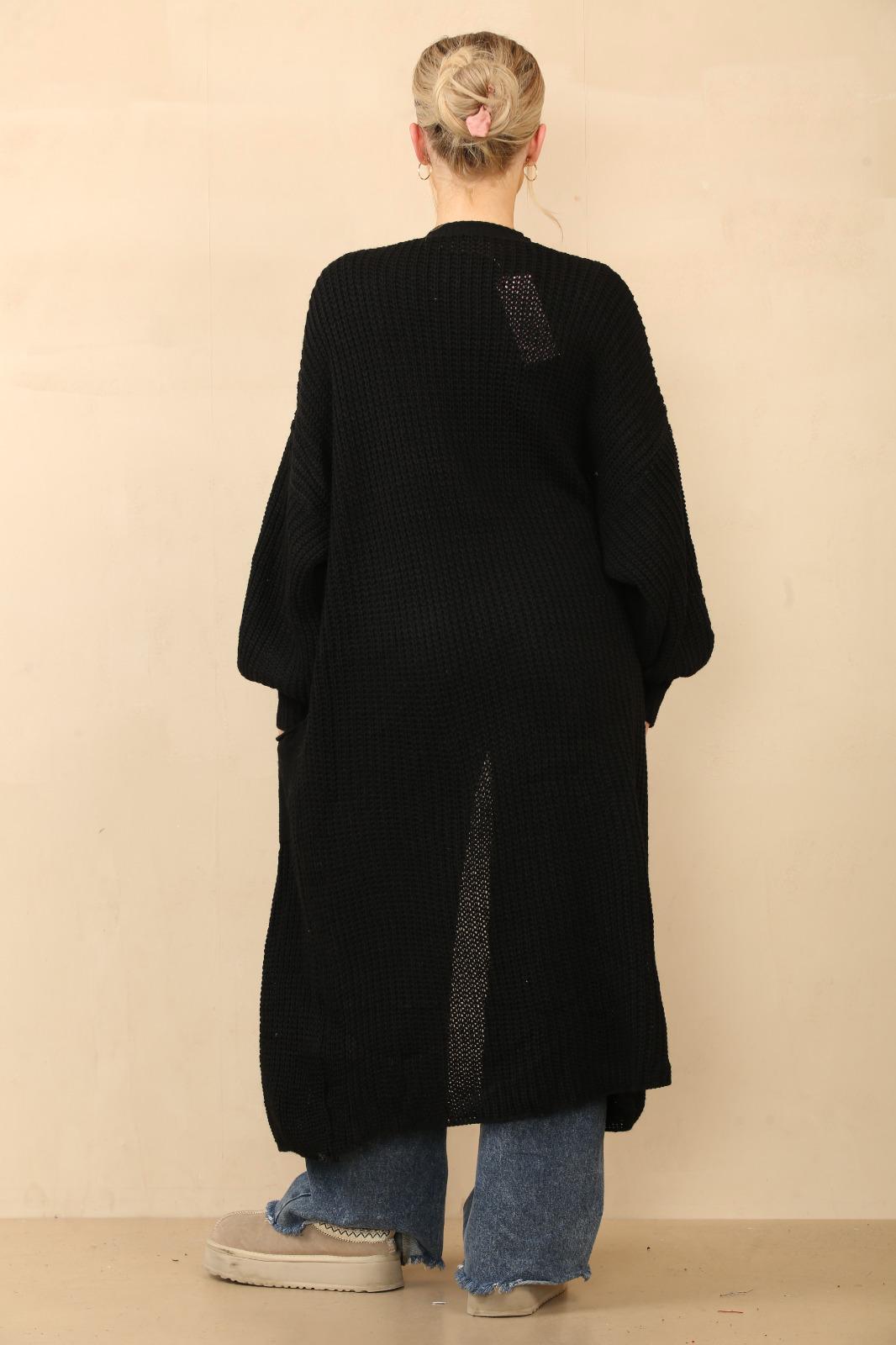 Knitted Long Cardigan Size 8-16