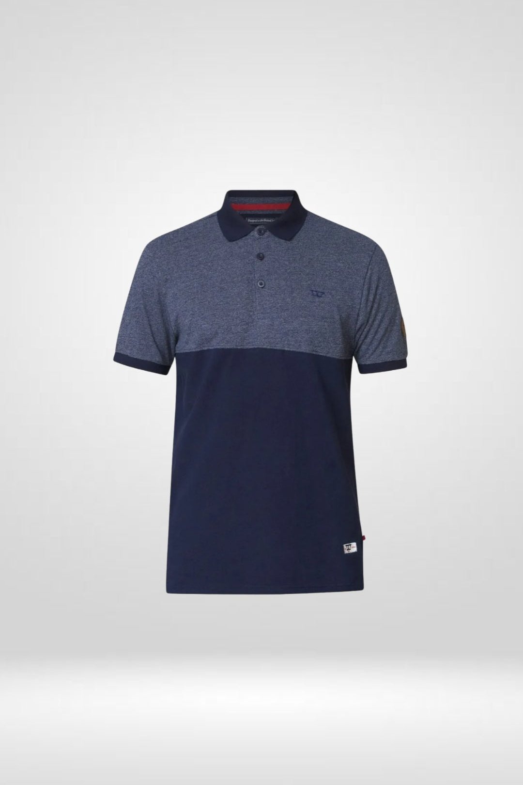 D555 Soft Cotton Pique Knit Polo Shirt