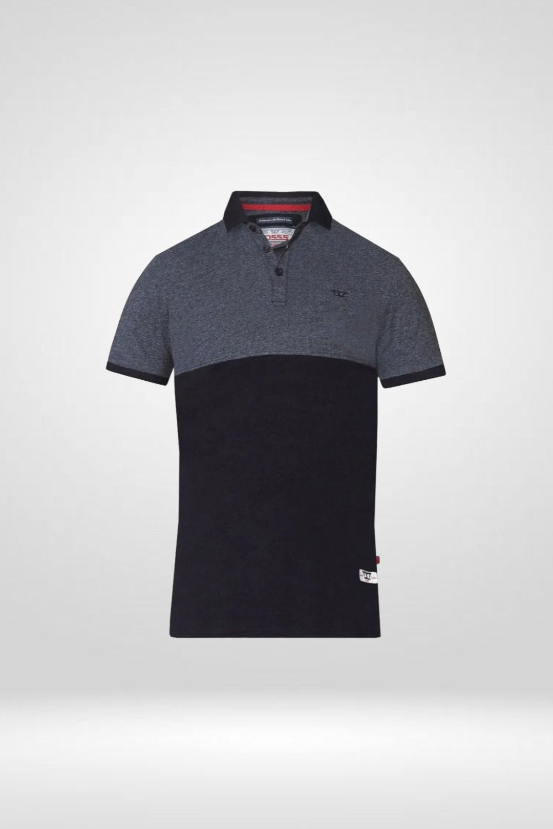 D555 Soft Cotton Pique Knit Polo Shirt