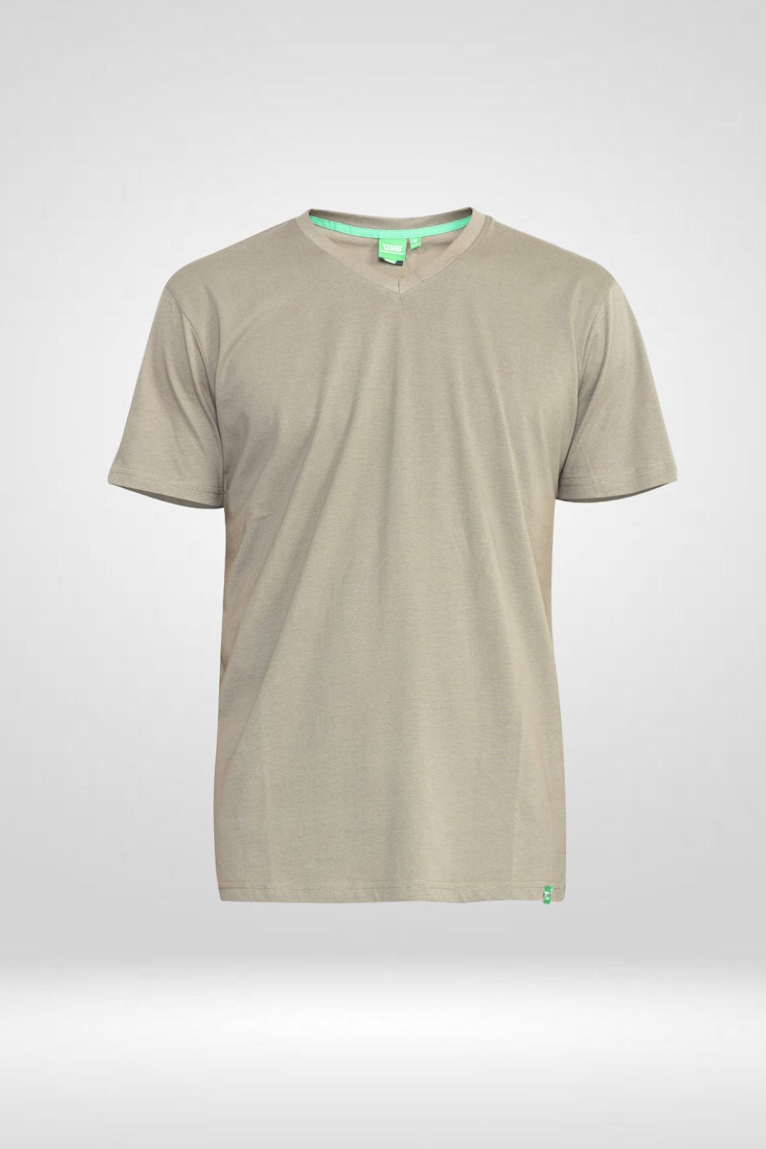 D555 V-Neck Cotton Short Sleeve T-Shirt M-8XL - 9 Colours