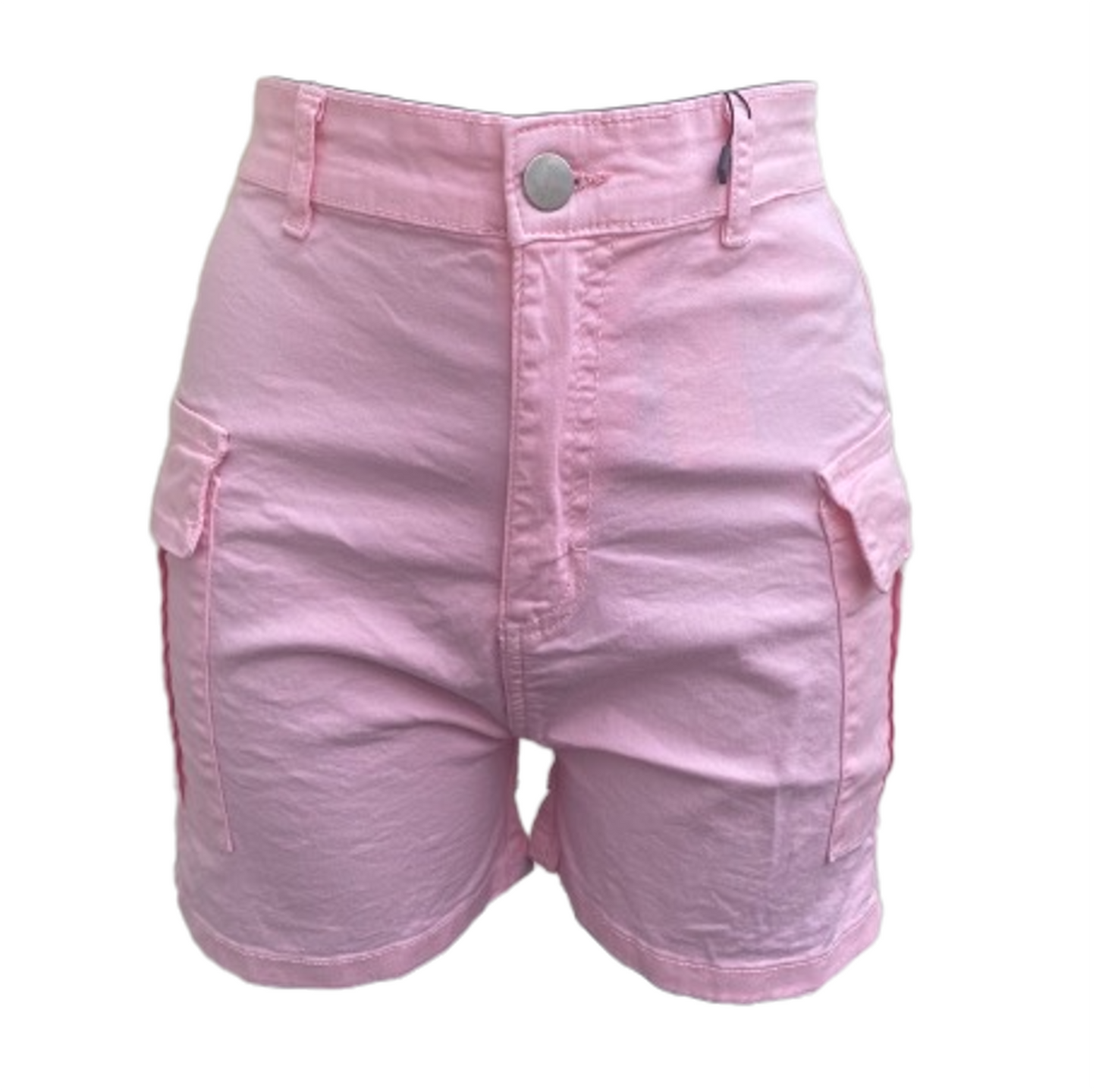 Stretch Cotton Cargo Shorts