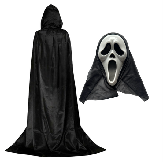 Unisex Ghost Face Killer Scary Scream Costume