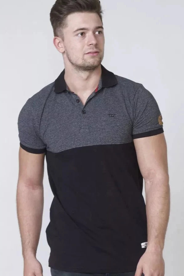 D555 Soft Cotton Pique Knit Polo Shirt