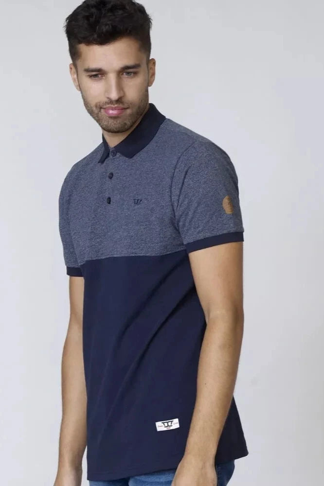 D555 Soft Cotton Pique Knit Polo Shirt