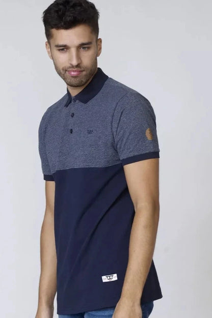 D555 Soft Cotton Pique Knit Polo Shirt