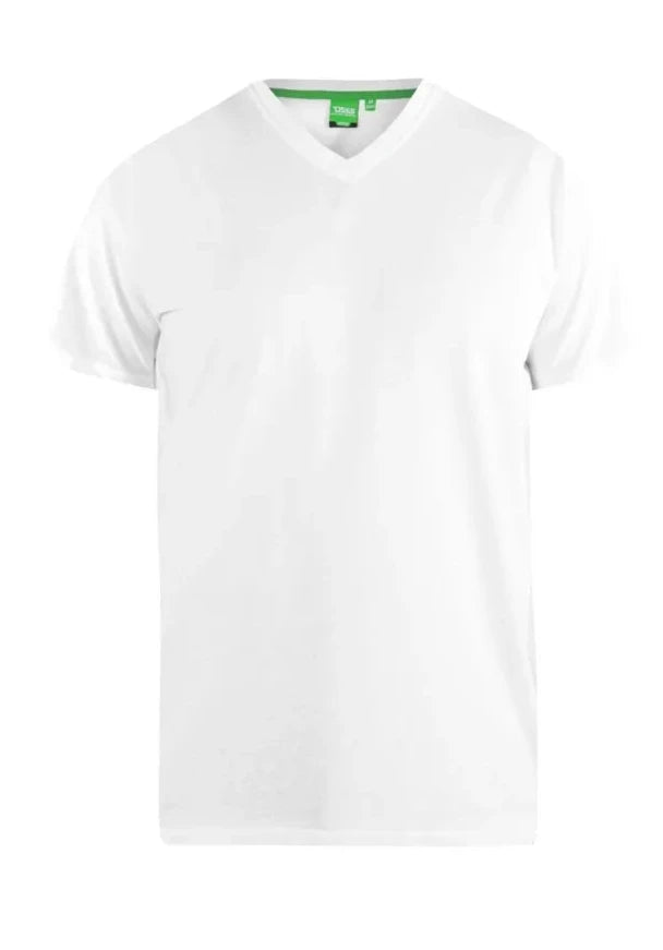 Duke D555 V-Neck Cotton Short Sleeve T-Shirt