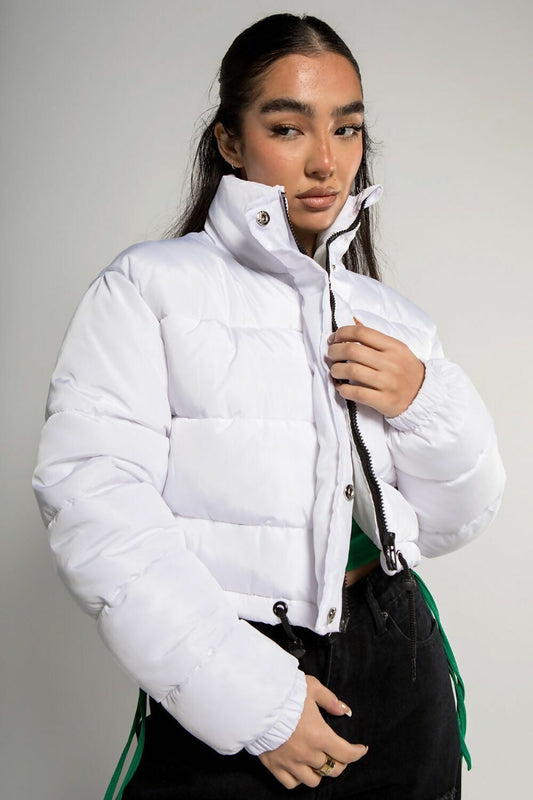 Cropped Puffer Coat