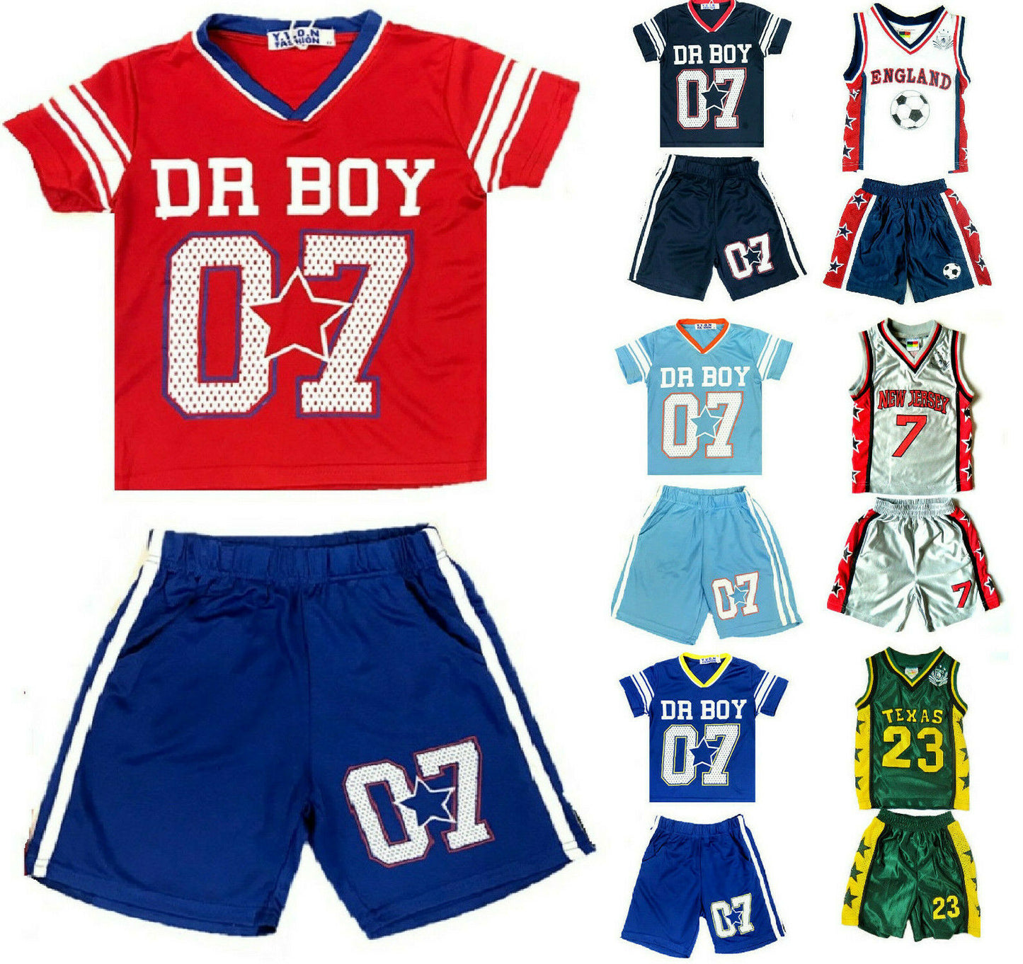 Sportswear Basketball Football Sets