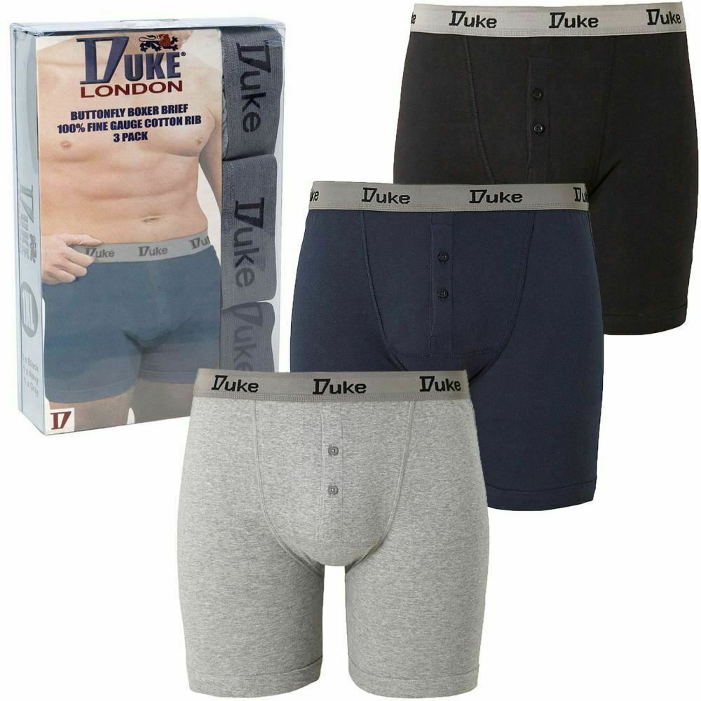 D555 3-Pack Cotton Boxer Briefs