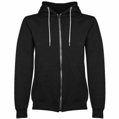 Men's Black "American" Style Hoodie.