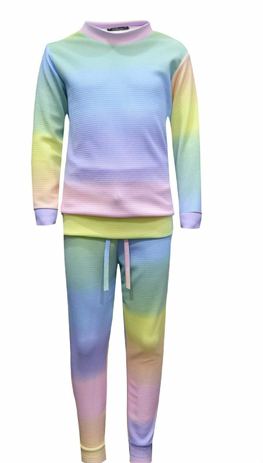 Children's Pastel Ombre Loungewear Set.