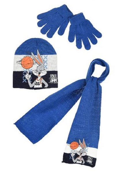 Space Jam Hat Scarf & Gloves Set