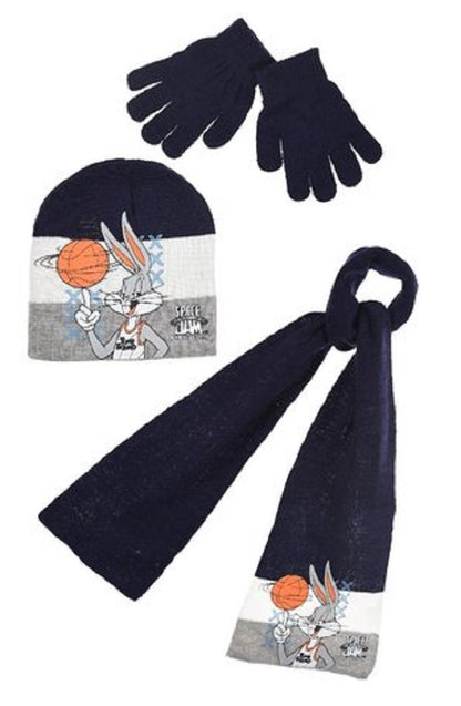 Space Jam Hat Scarf & Gloves Set