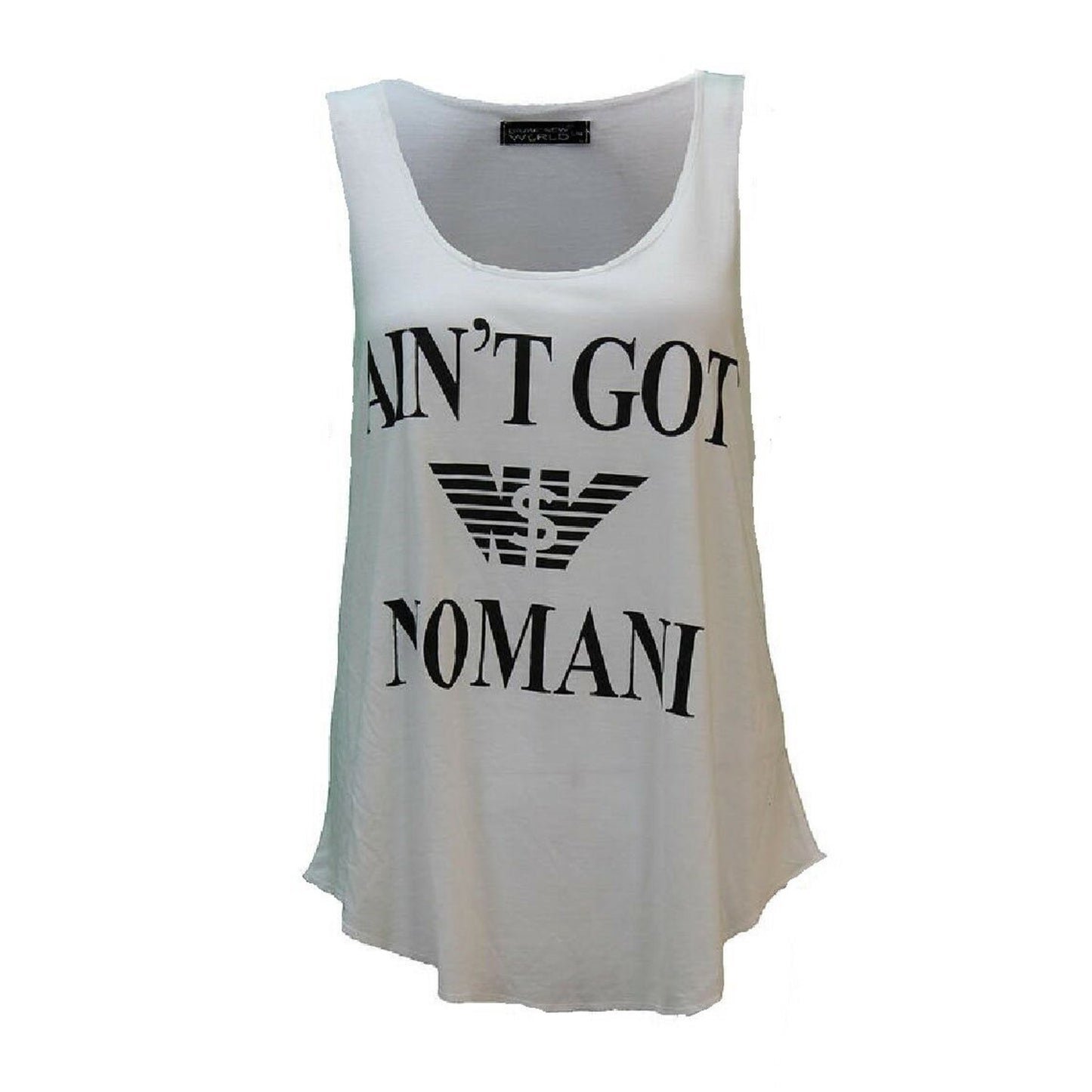 Sleeveless You Suck Slogan Vest Top