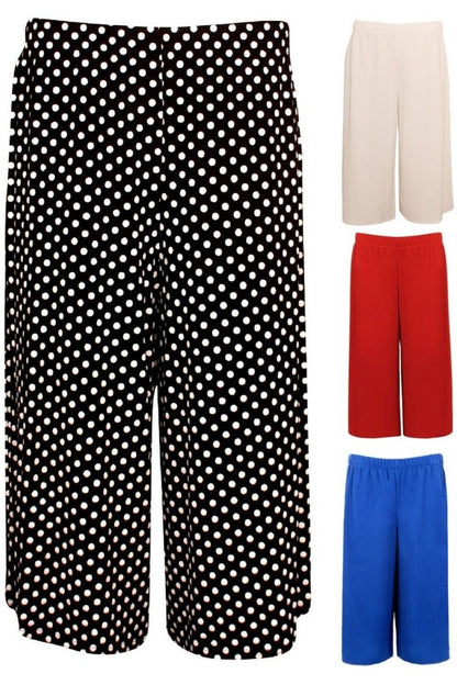 Wide Culottes Trousers