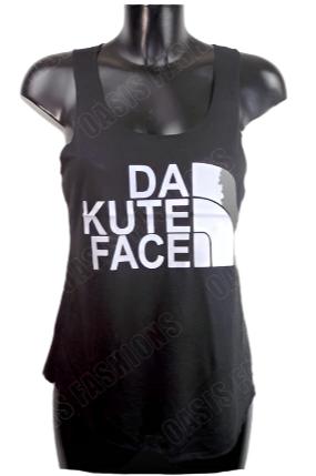 Sleeveless You Suck Slogan Vest Top