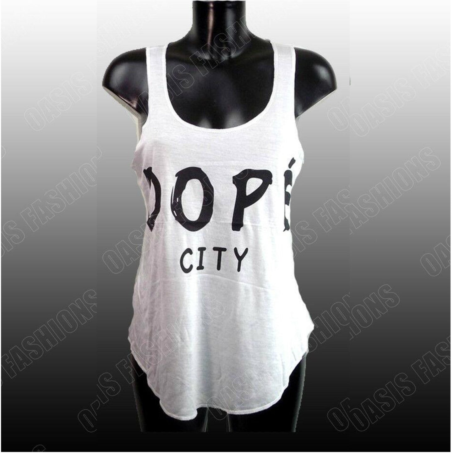 Sleeveless You Suck Slogan Vest Top