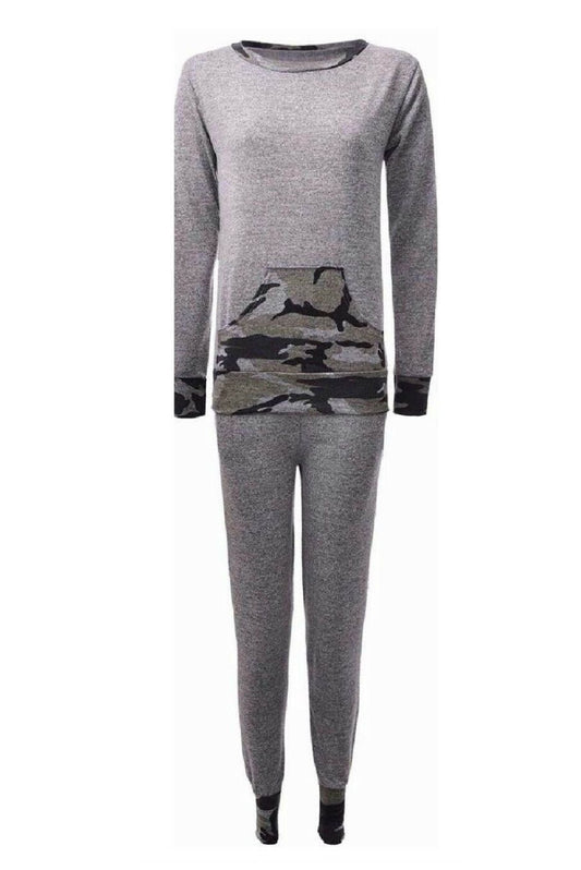 Army Camouflage Loungewear Set