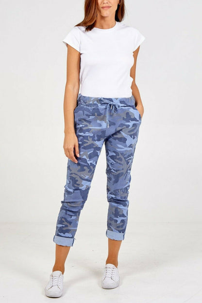 Italian Camouflage Cargo Trousers