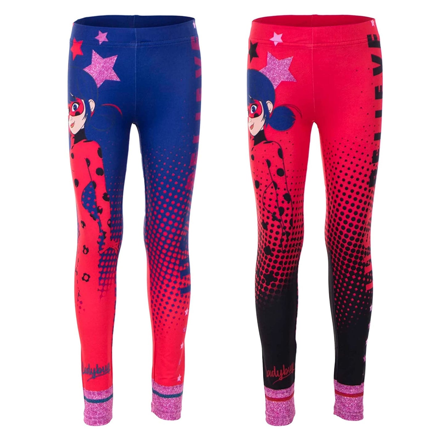 Miraculous Ladybug & Cat Noir Leggings