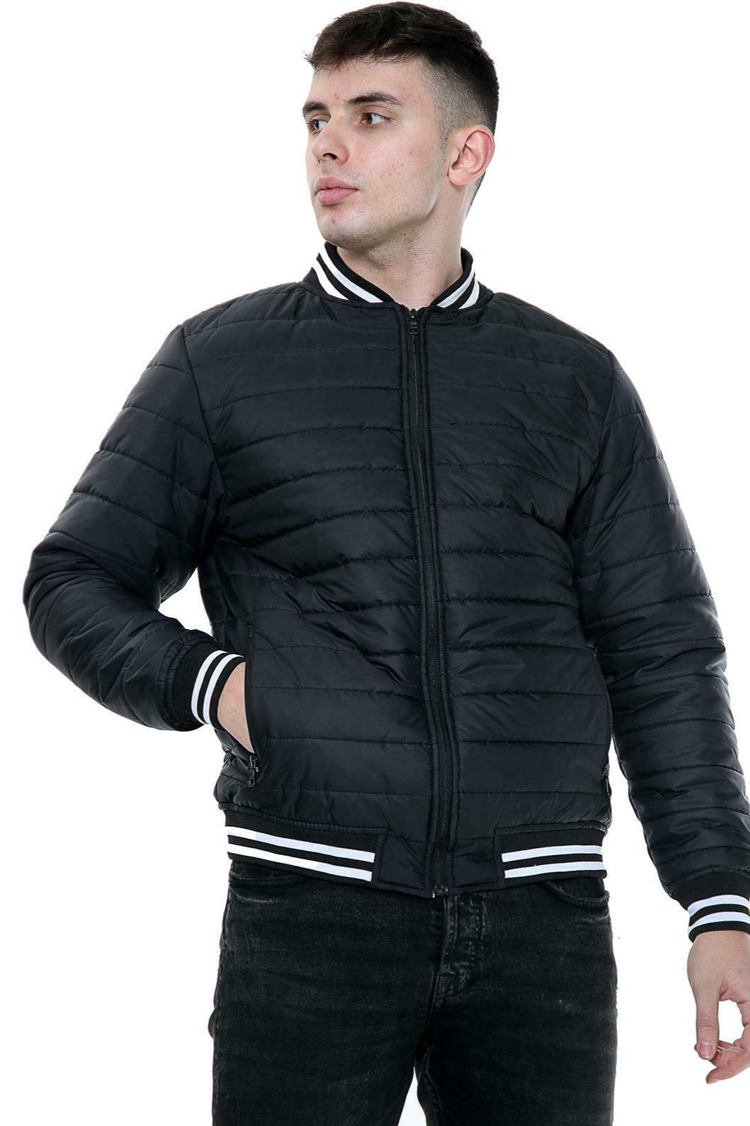 Padded New York Bomber Jacket