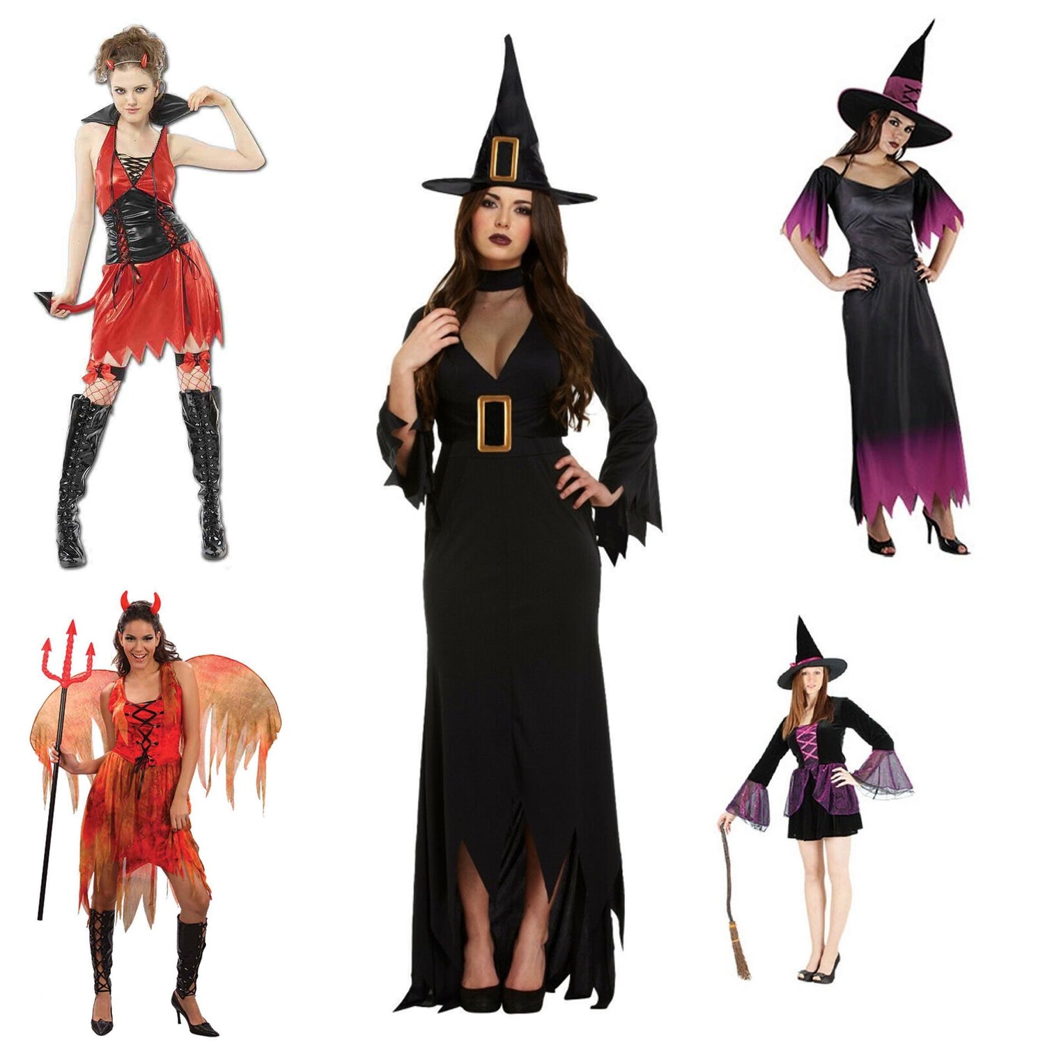 Stylish Witch Halloween Costume